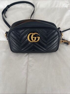 🌸 Gucci Black Small GG Marmont 🌸